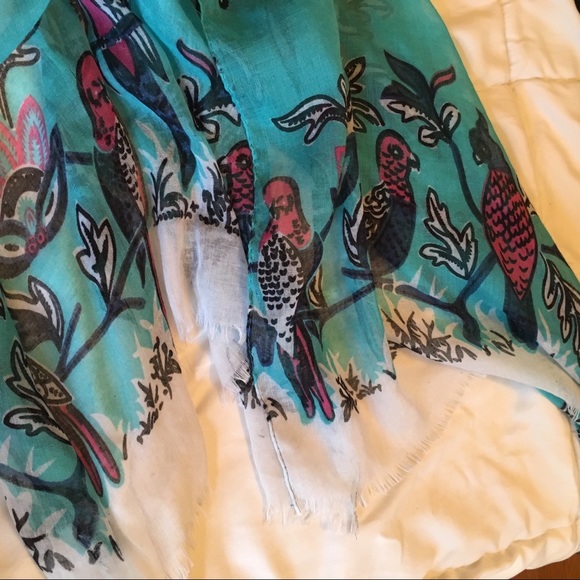 Turquoise Scarf - Picture 3 of 3